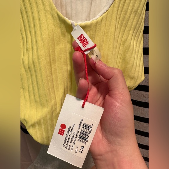 Brand new, fun yellow swimsuit from Madewell! - Picture 3 of 3